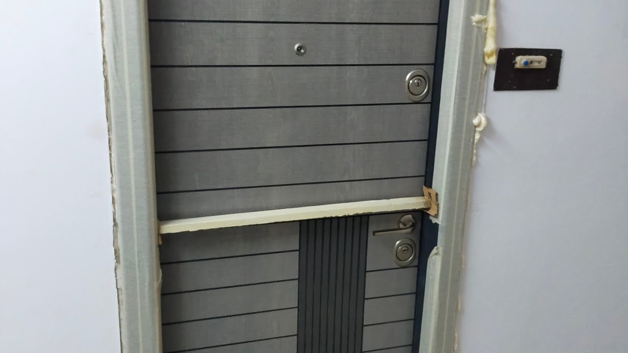 Cum se montează o ușă metalica/blindata de apartament ✌️🇷🇴