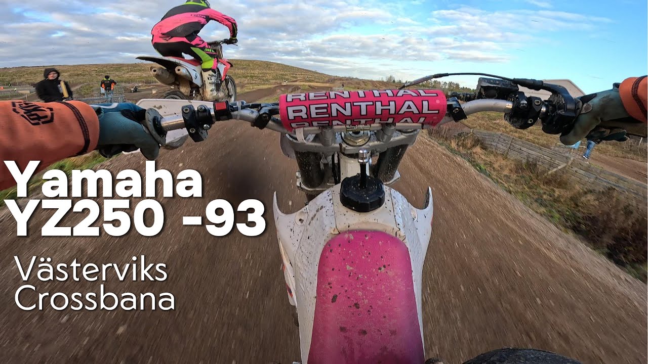 Veteranhoj På Västerviks Crossbana - Yamaha yz250