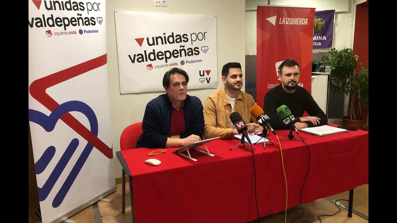 Unidas por Valdepeñas considera que el 2025 no ha sido el mejor año.