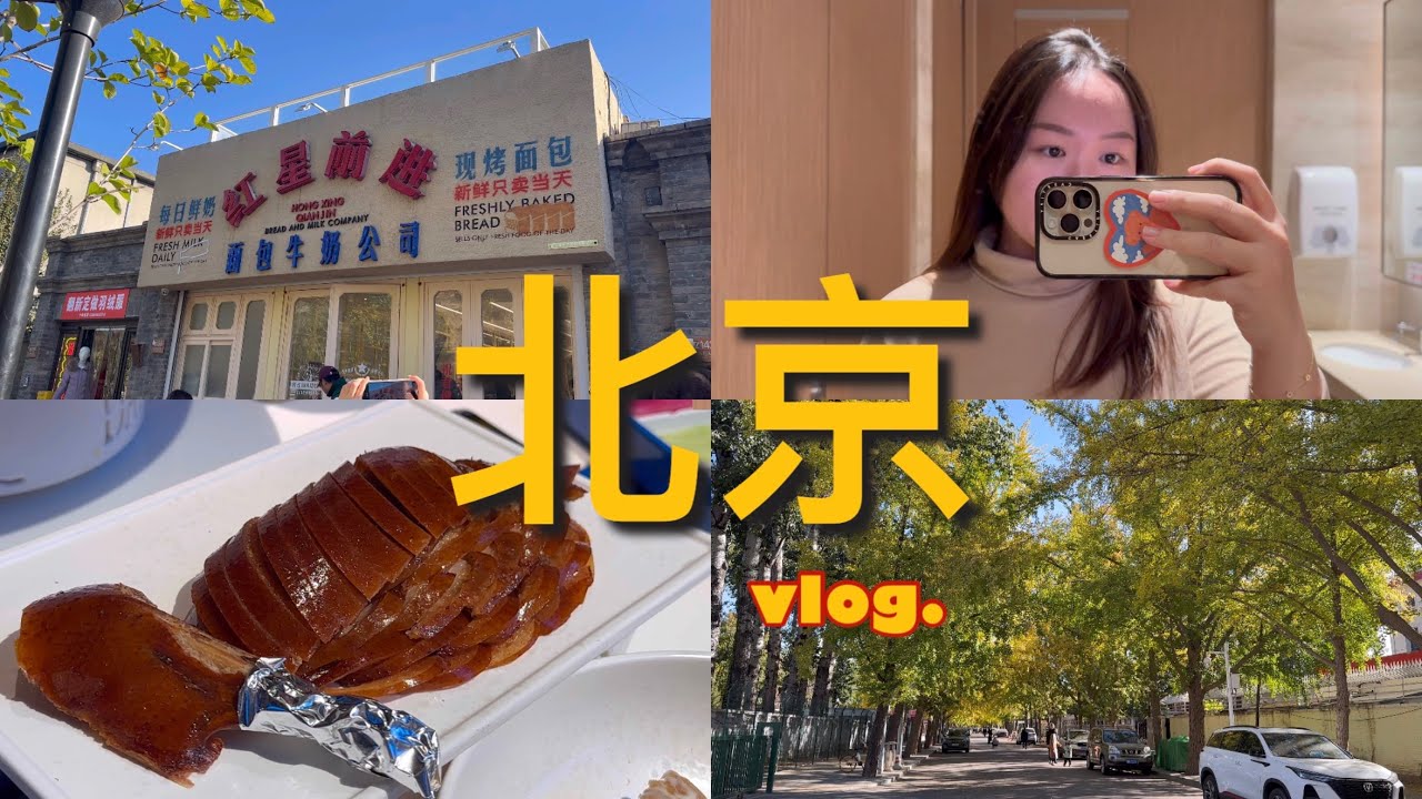 beijing vlog 🇨🇳 a work trip to china, shopping at sanlitun in autumn 🌃