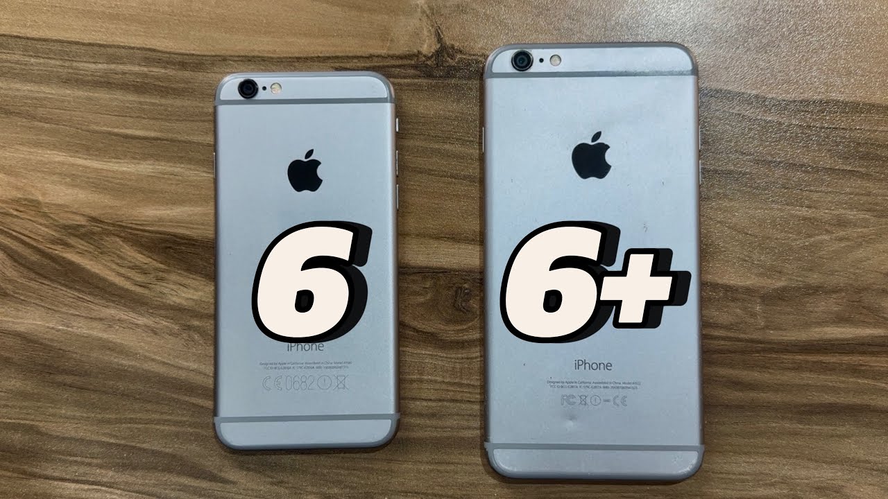 iPhone 6 vs iPhone 6Plus in 2024