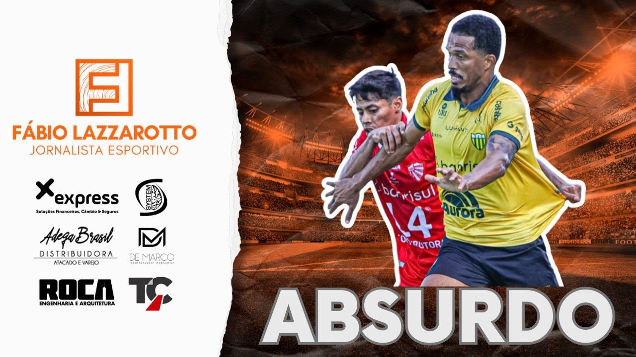 Empate e decisão absurda da arbitragem em Ijuí