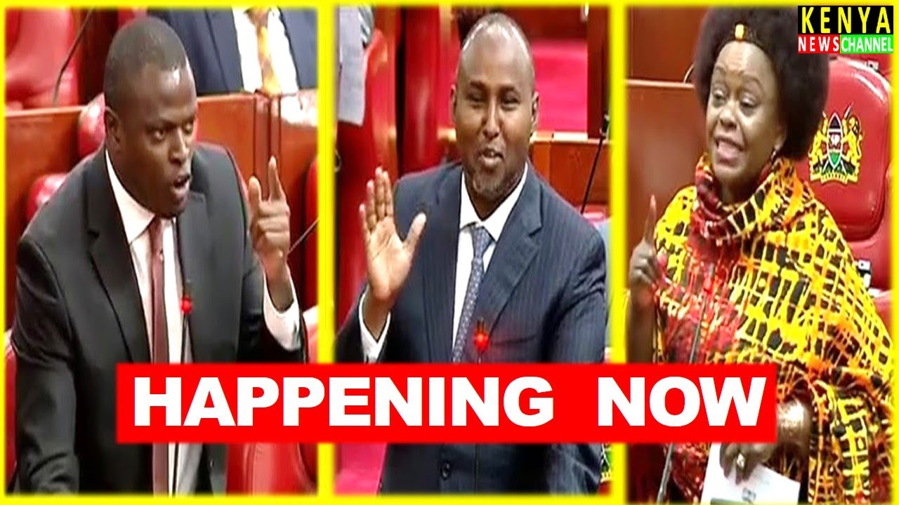 LIVE PARLIAMENT - Heated Session as MPs Debate Ruto's recommendations to Bills