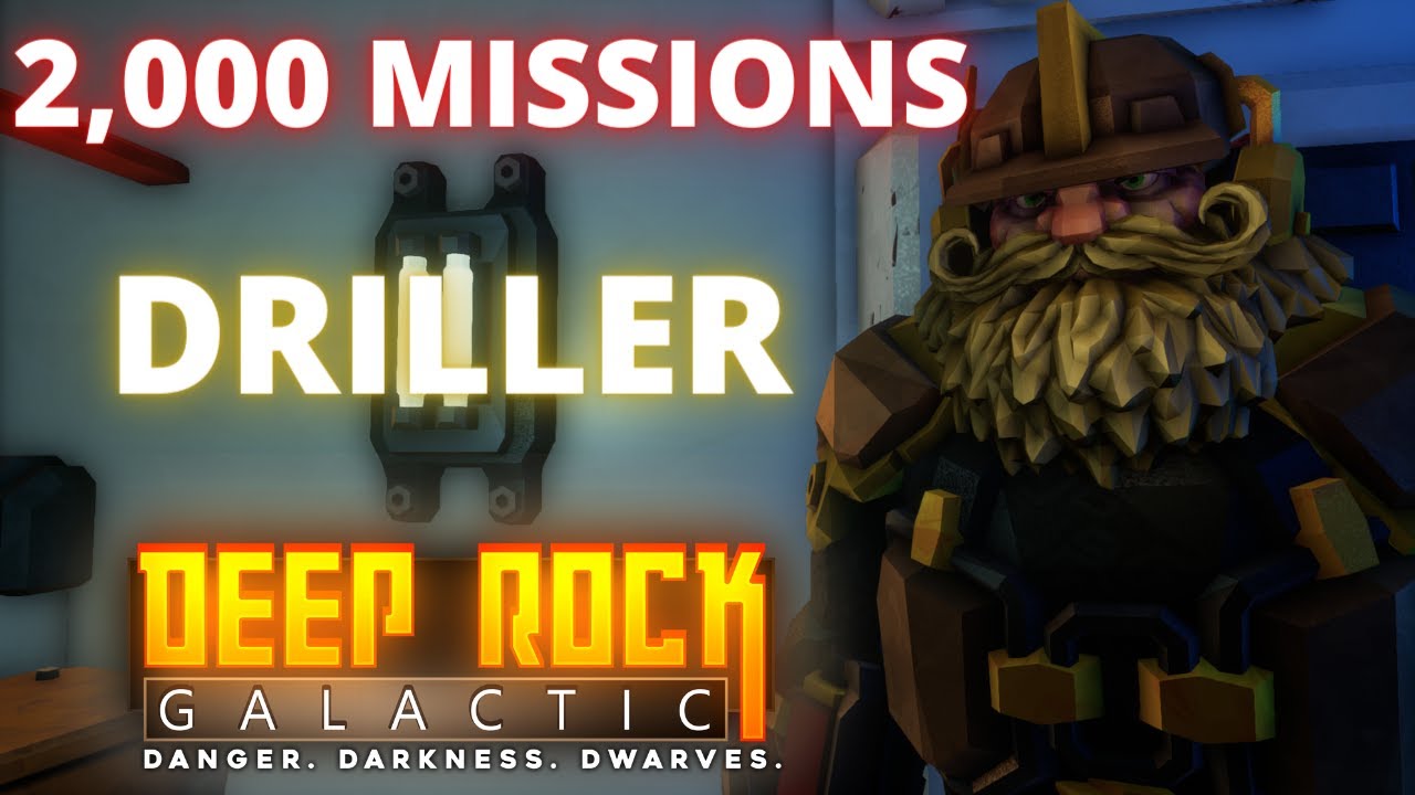 What 2,000 Missions Of Driller Looks Like | DEEP ROCK GALACTIC