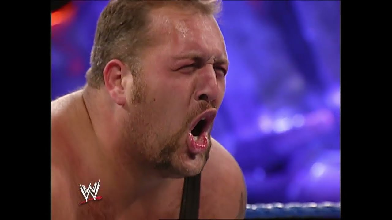 Big Show vs. Orlando Jordan (Big Show has to go to the bathroom) (WWE SmackDown!) HD | 2003