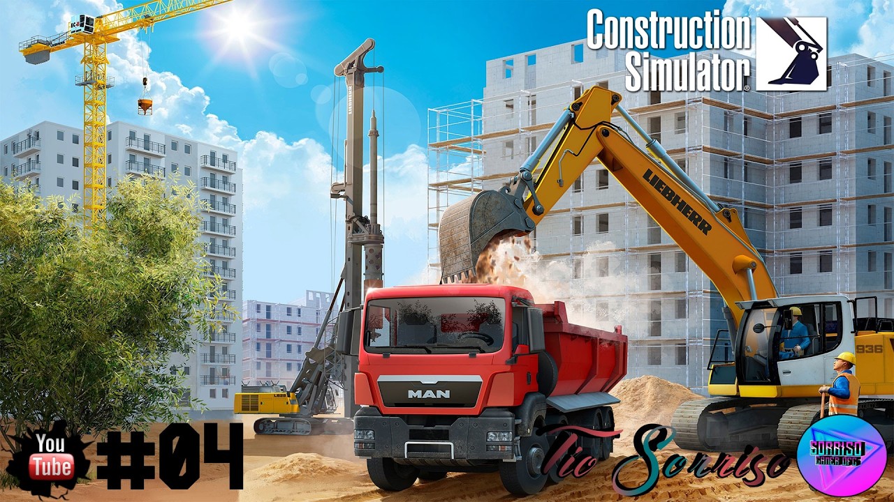 Entregando o Material da Laje - CONSTRUCTION SIMULATOR - EP: 04 - AO VIVO