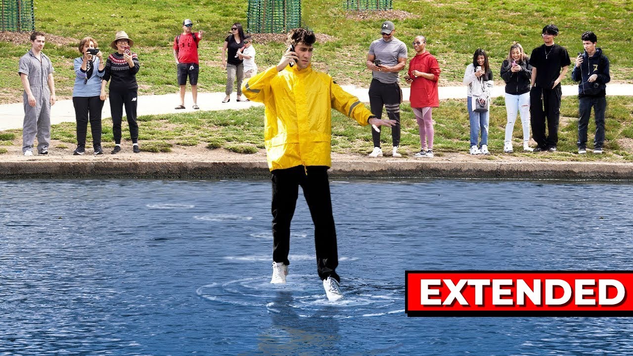 Walking On Water Prank - EXTENDED