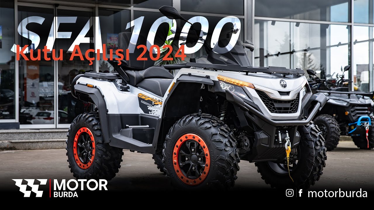 QJ SFA 1000 ATV Kutu Açılışı | MotorBurda #qjmotor #atv #offroad