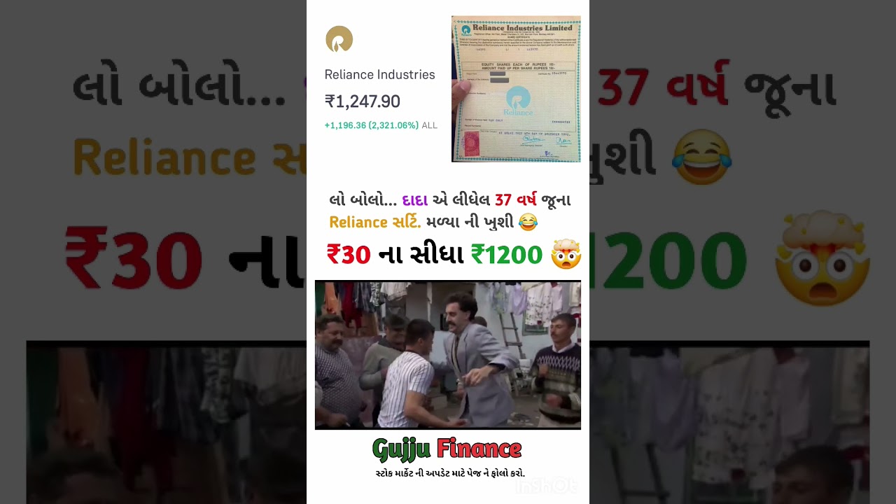 📈 #GujjuFinance - Gujarati માં Stock Market & Trading Updates! 💰
