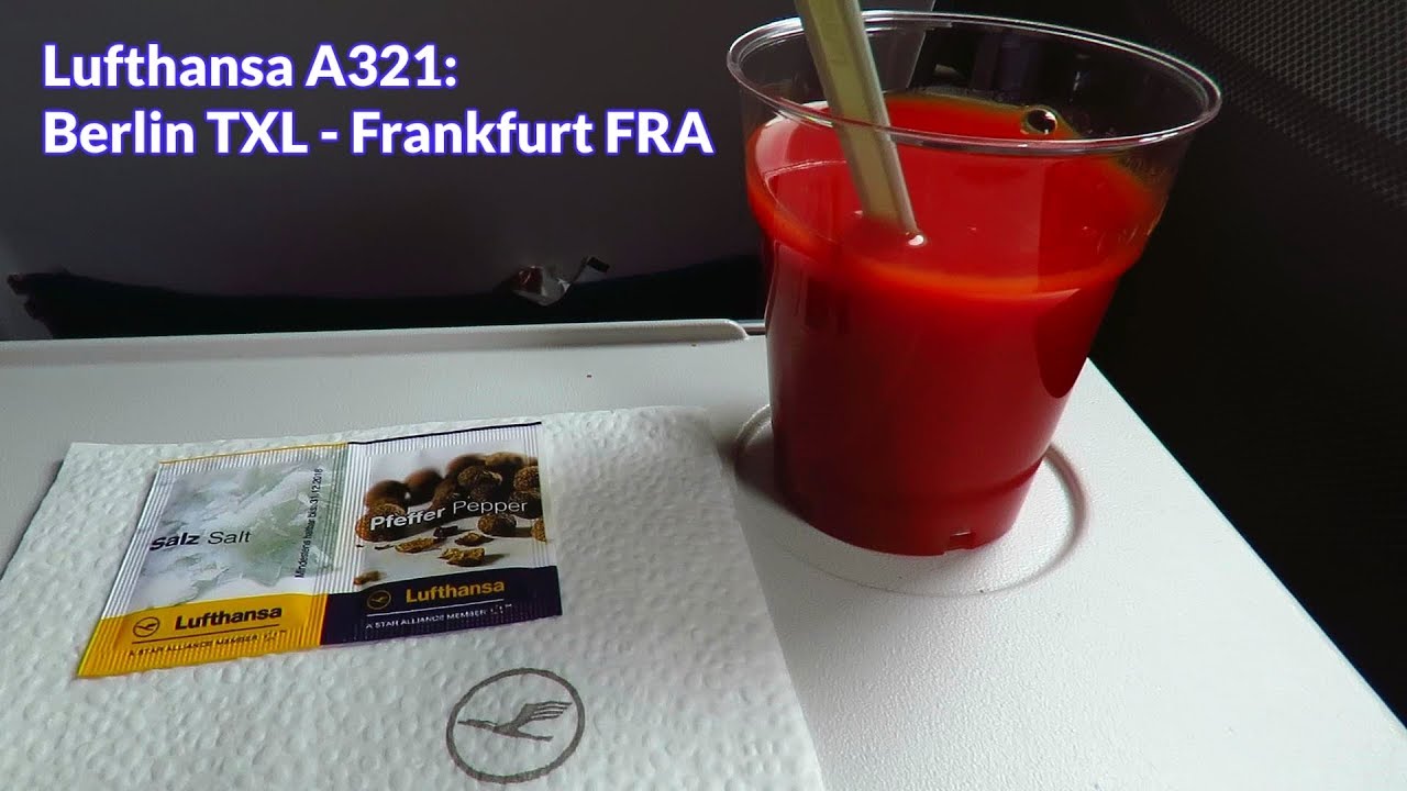 TRIP REPORT | Lufthansa (ECONOMY) | Berlin TXL - Frankfurt FRA | Airbus A321!