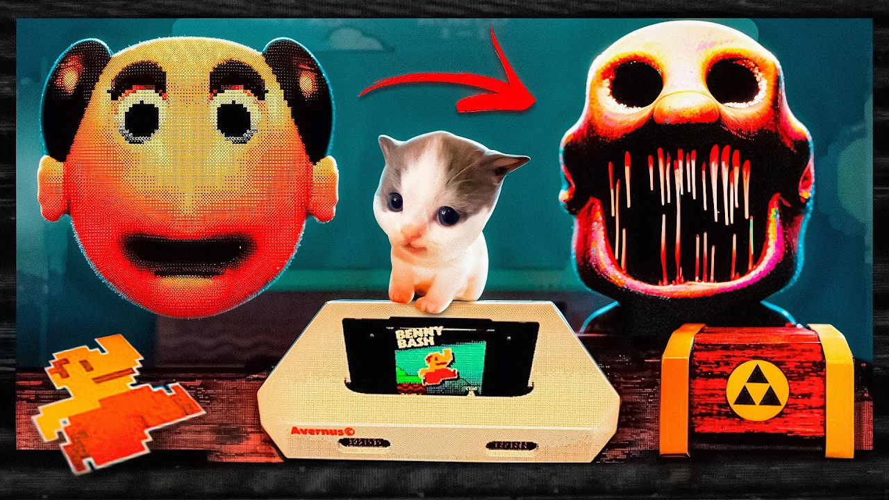 😥ЛЫСЫЙ МОНСТР ПОХИЩАЕТ ИГРОКОВ — игра Benny Bash