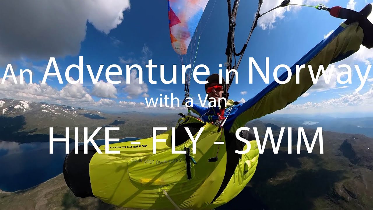 Hike Fly Swim : 2 semaines d'aventure en Norvège en Van