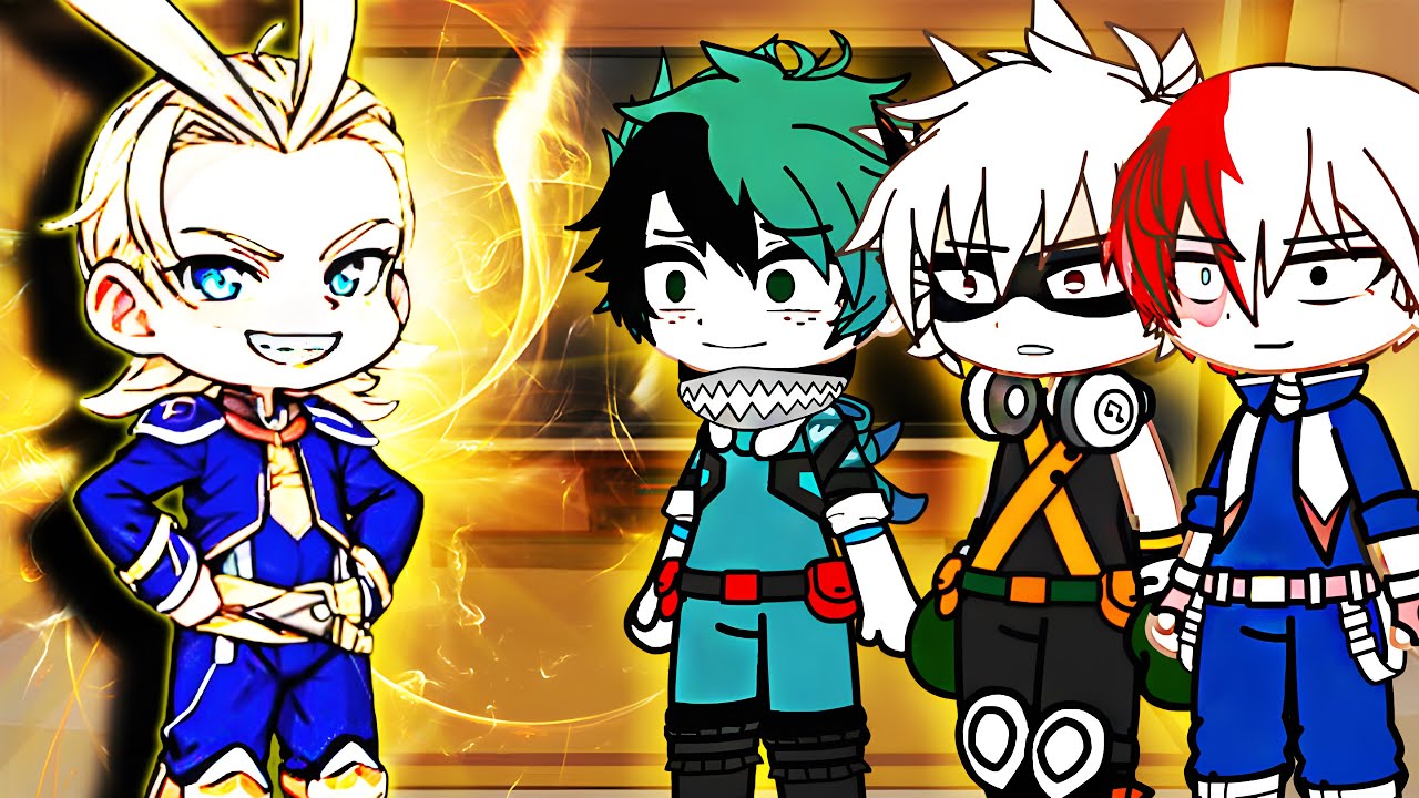 Past Class 1A React To All Might // MHA // Gacha React