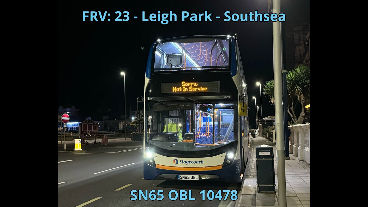 FRV | Stagecoach South Bus Route 23 - Leigh Park - Southsea | SN65 OBL 10478