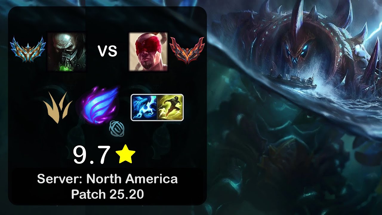 Urgot Jungle vs Lee Sin - NA Challenger - Patch 25.20