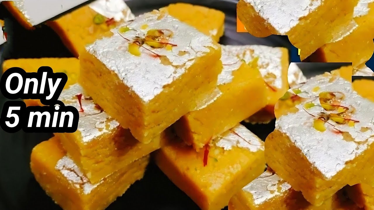 அடுப்பு பக்கம் போகாமல் 5 நிமிடத்தில் பர்பி ரெடி | Instant  Peda| No Cooking Recipes
