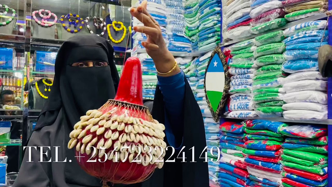 Somali cultural shopping in Eastleigh Nairobi Kenya