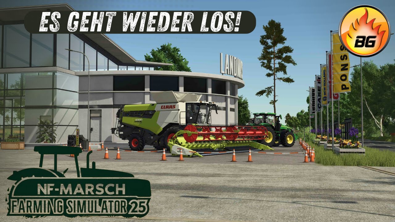 Es geht wieder los! | LS25 NF-Marsch #001 | LANDWIRTSCHAFTS SIMULATOR 25