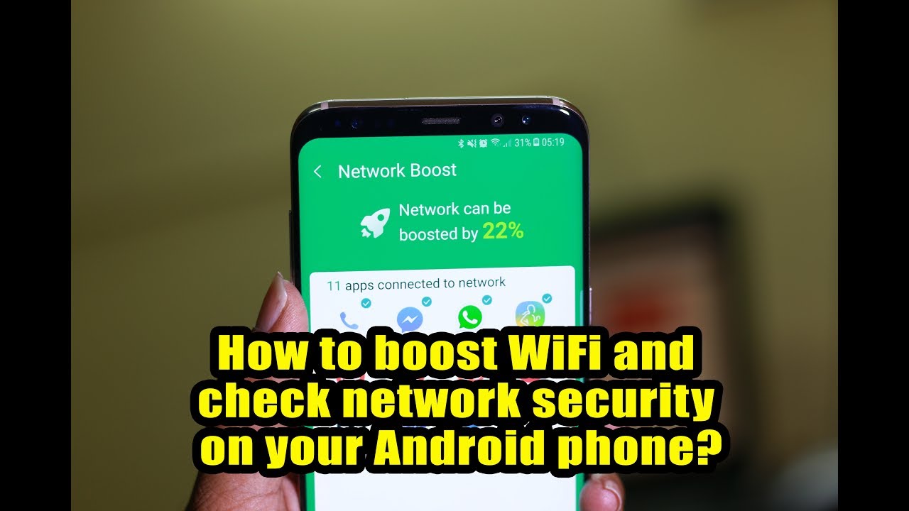 How to boost WiFi and check network security on your Android phone?