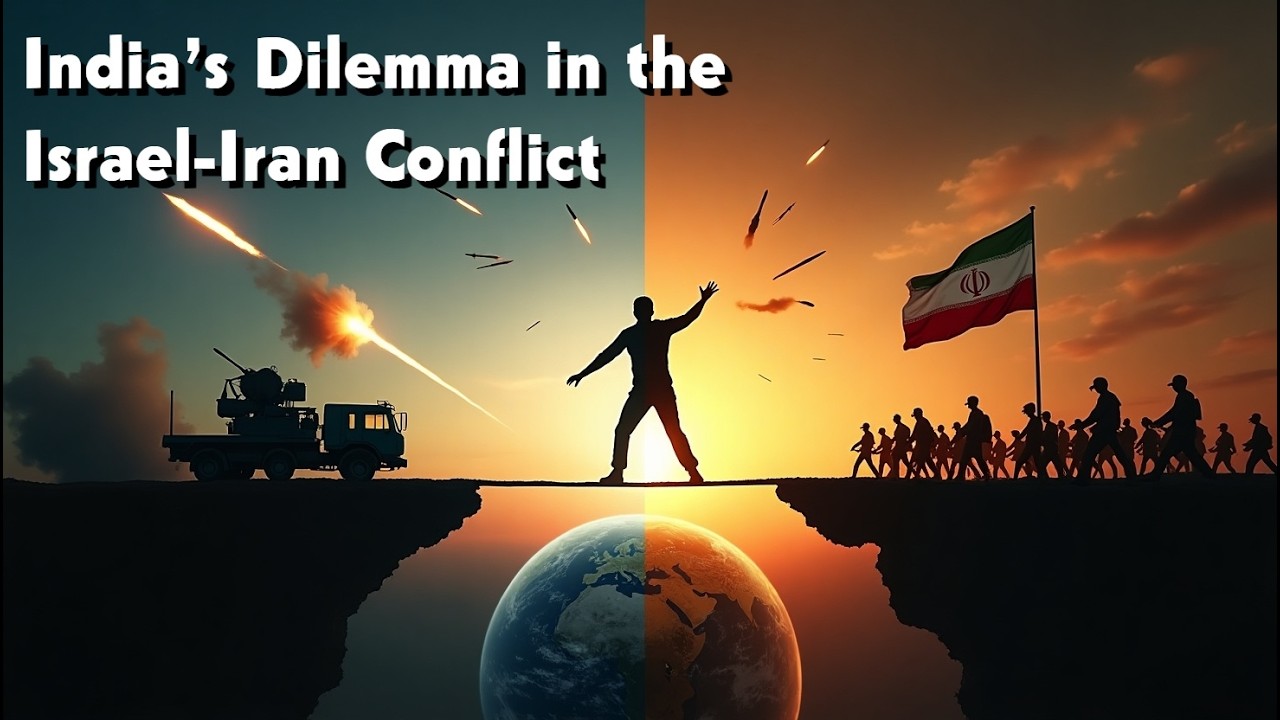 Israel V's Iran  India's Toughest Foreign Policy Test in West Asia