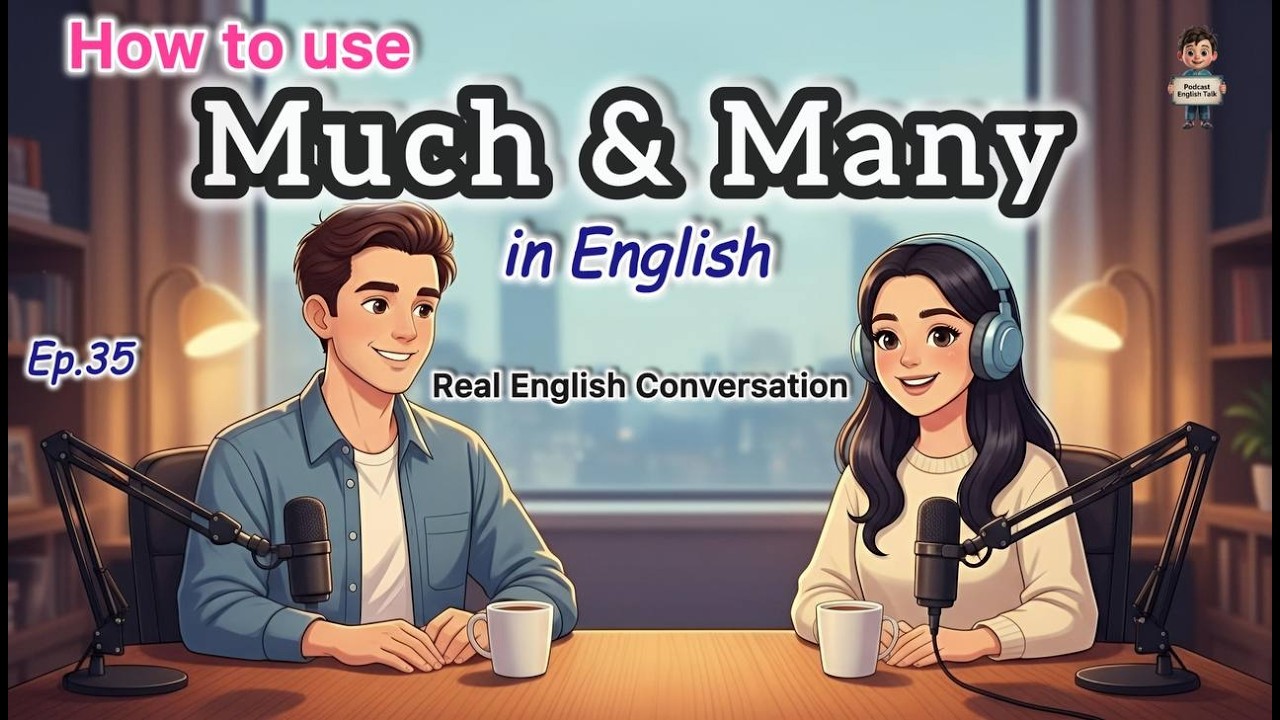 How to Use Much and Many | Beginner English Listening & Speaking Practice | #english