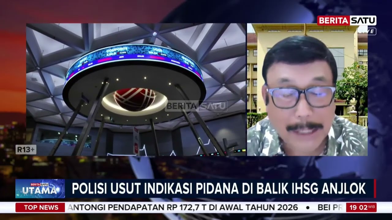 Polisi Usut Indikasi Pidana di Balik Anjloknya IHSG | Beritasatu Utama