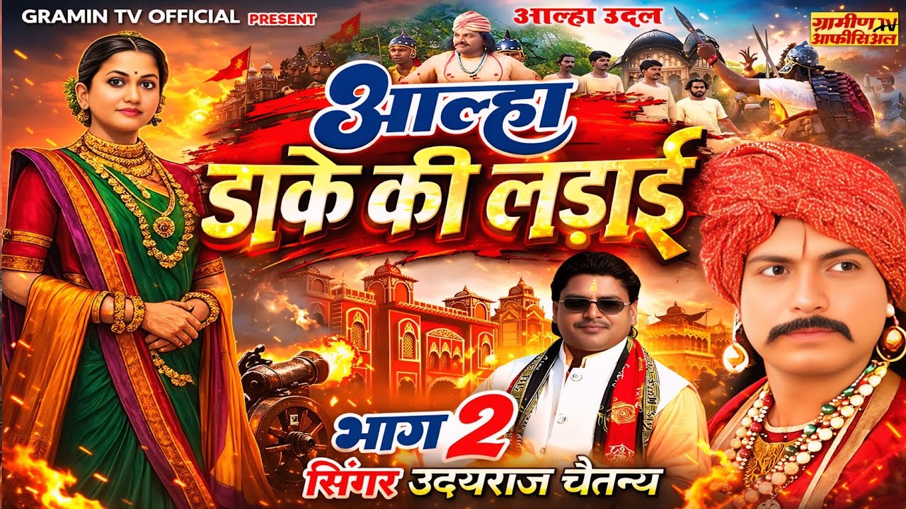 आल्हा ढांके की लड़ाई (सुलखे का विवाह )सम्पूर्ण कथा | उदयराज चैतन्य | Aalha Udal Ki Kahani