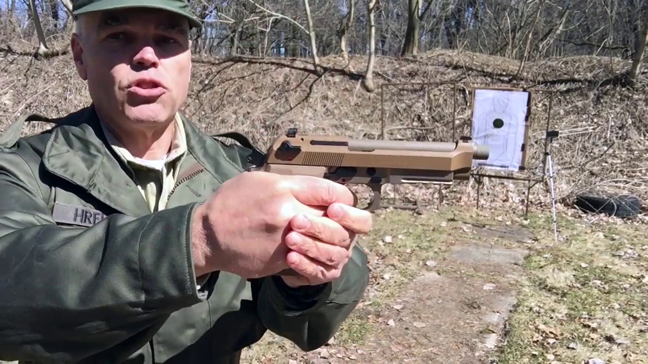 Beretta M9A3-POI Correction with Grip and Ammo Change