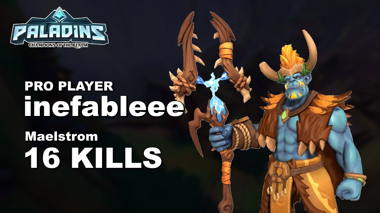 inefableee Grohk 16 KILLS!! Paladins Pro (Armada) Ranked Gameplay