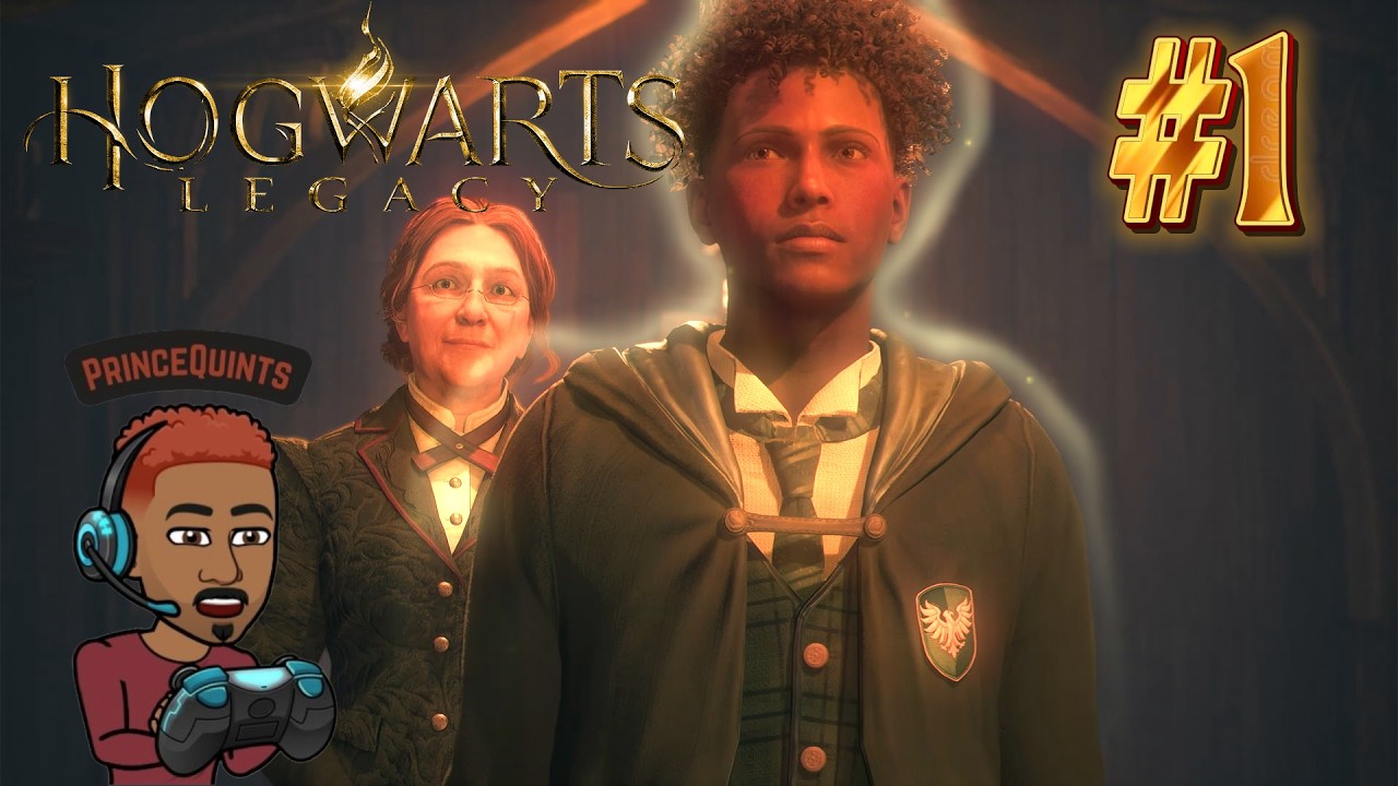 Let's Play Hogwarts Legacy Ep 1 - A Fantastically Magical Journey Begins (with PrinceQuints)