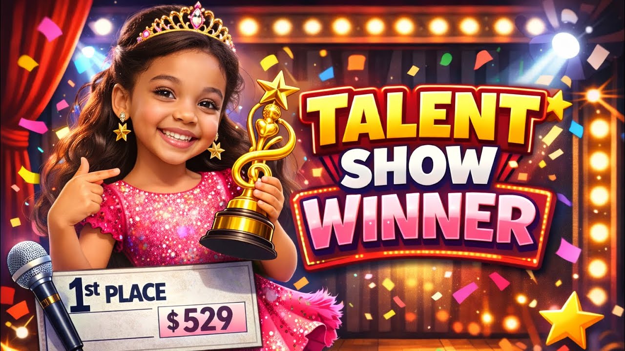  I WON 1ST PLACE at the Talent Show!!! 