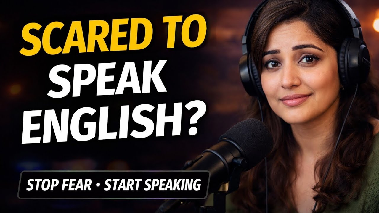 English Speaking Fear 😨 | Why You Feel Nervous & How to Fix It | Talk TIA Podcast