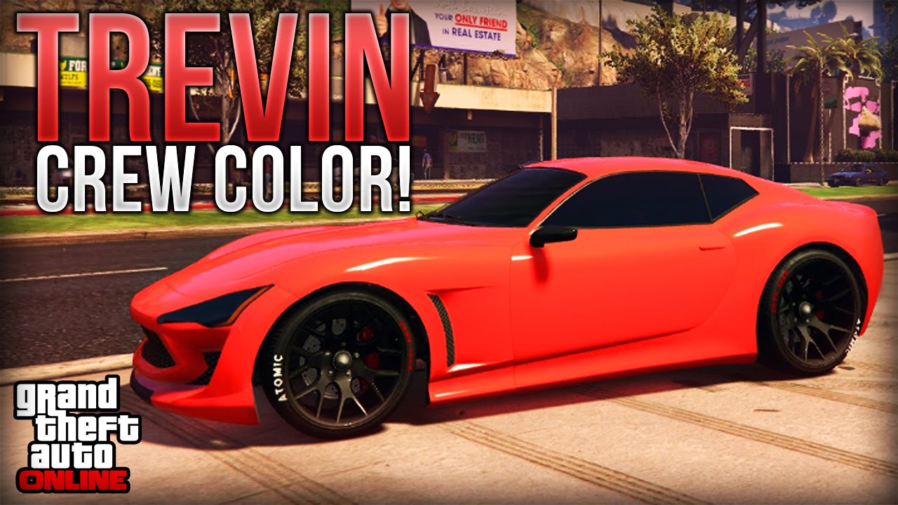 GTA 5 Online - New Crew Rare/Modded Color #64 