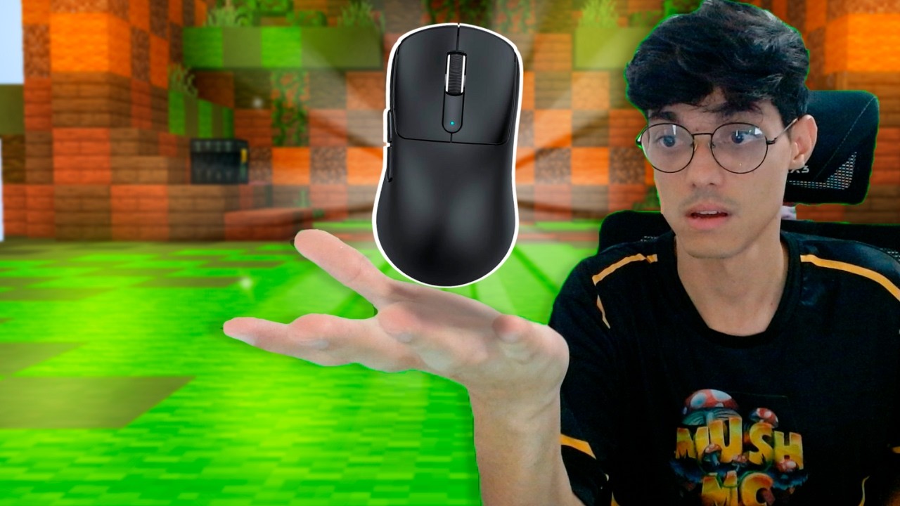 ATTACK SHARK X8 PRO - MEU NOVO MOUSE PARA BEDWARS