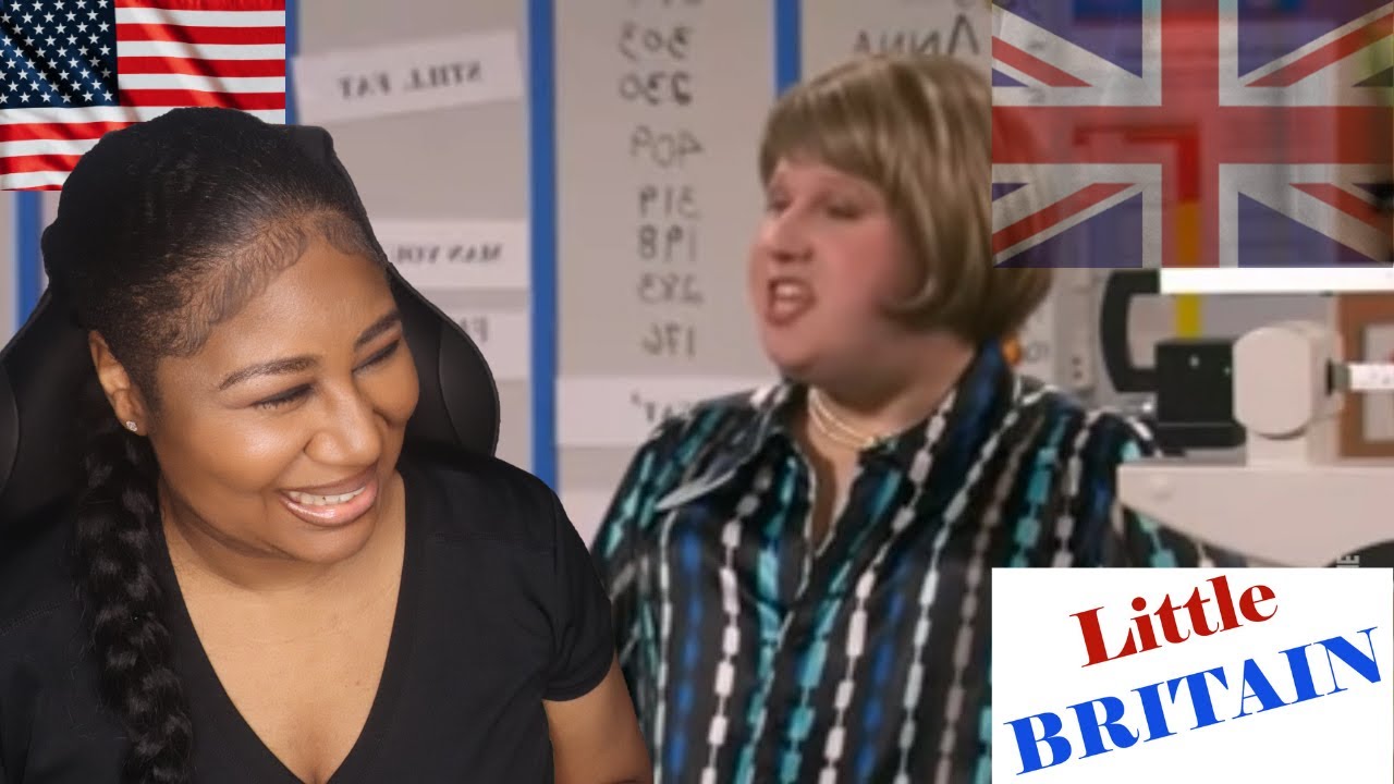 Little Britain — Fat Fighter (Мэйджори обвиняет Дженни в мошенничестве) | American Reaction