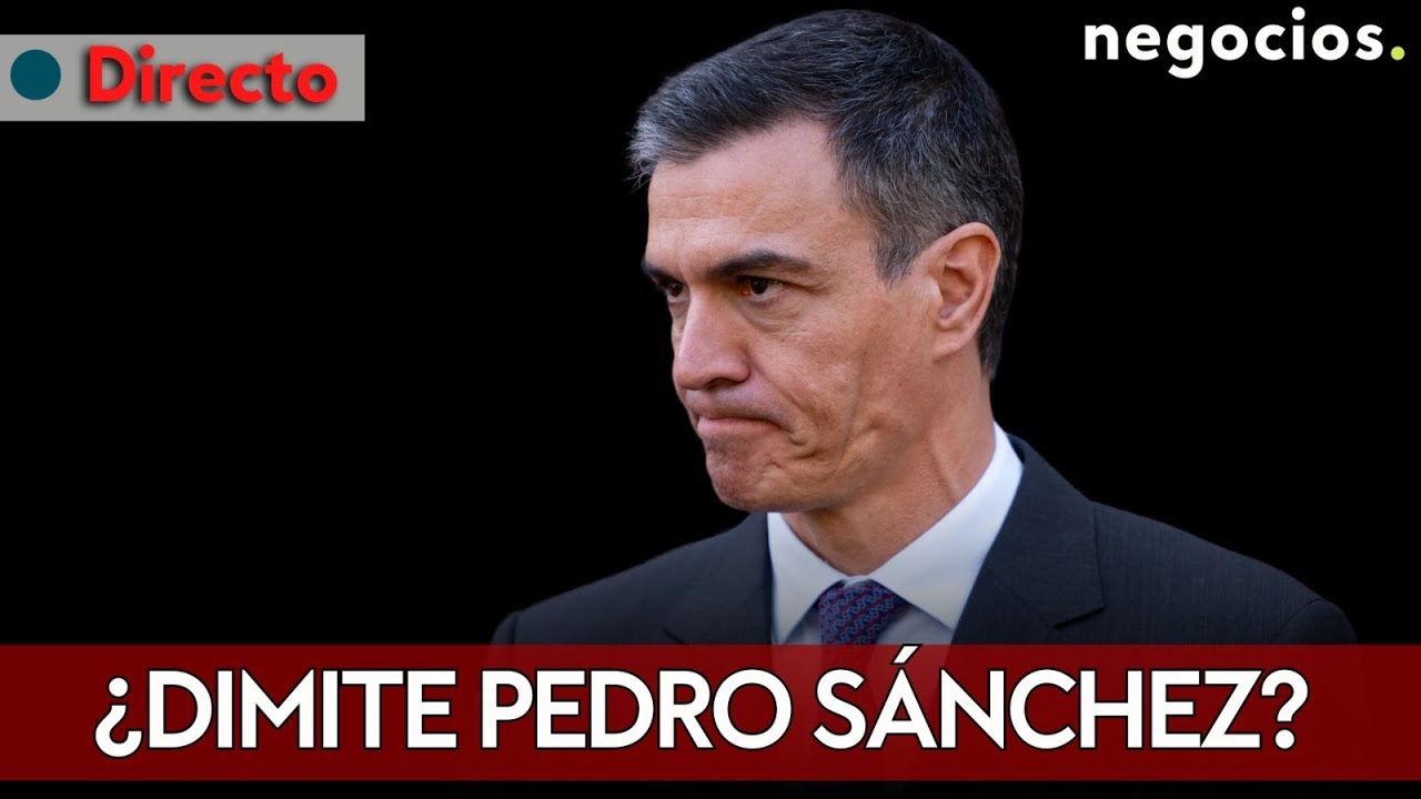 DIRECTO: Pedro Sánchez da una declaración institucional en La Moncloa. ¿Dimite? ¿Crisis de Gobierno?