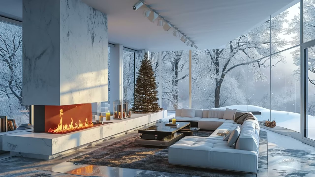 Manh&atilde; de Inverno Aconchegante &ndash; Piano e Jazz Relaxante para Foco e Bem-Estar em um Ambiente Quente