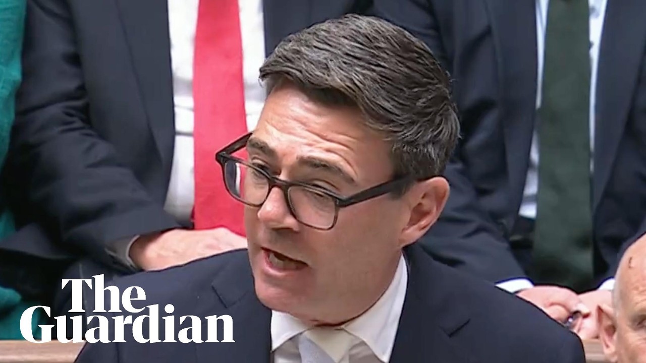UK PM Andy Burnham delivers first statement in House of Commons - watch live