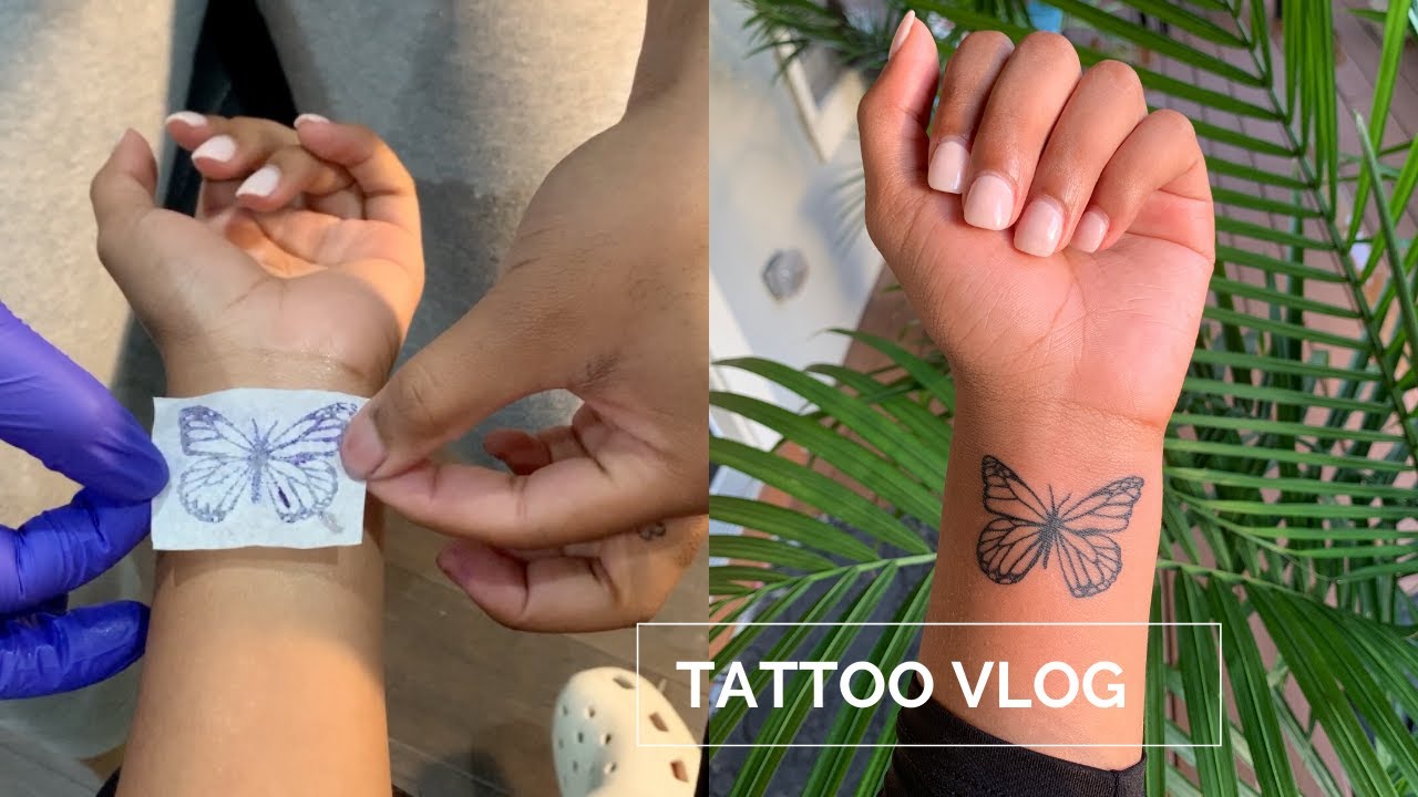 TATTOO VLOG: I GOT A MATCHING TATTOO W/ MY MOM | Kennedy Masai