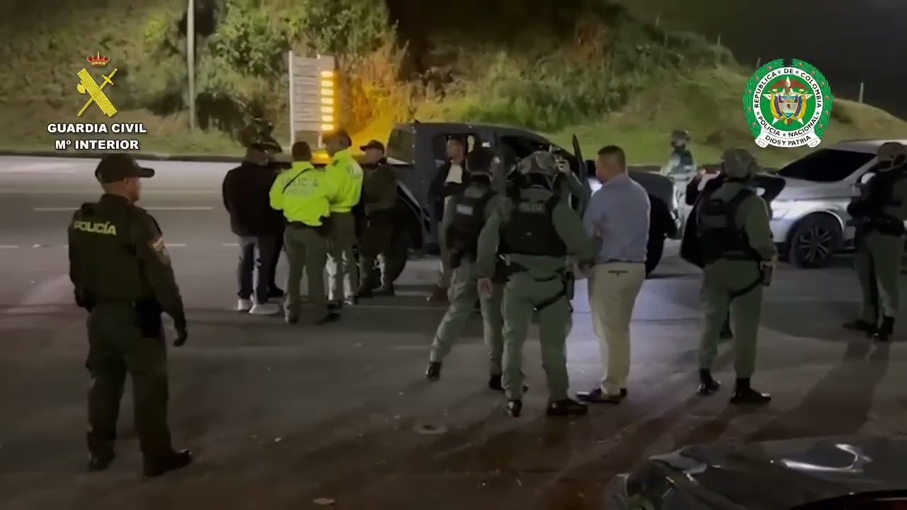 Colombia y España capturan a un importante narco en una operación conjunta