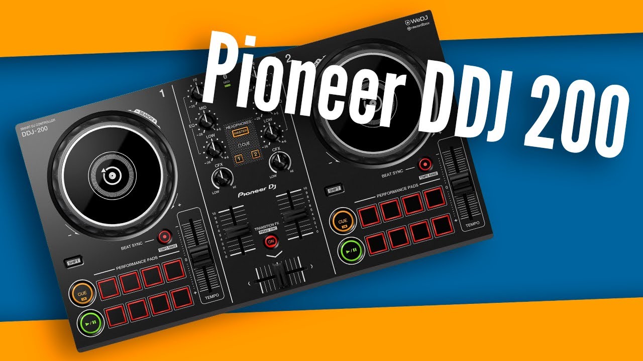 בדקנו קונטרולר DJ למתחילים | Pioneer DDJ 200 פתיחת קופסה