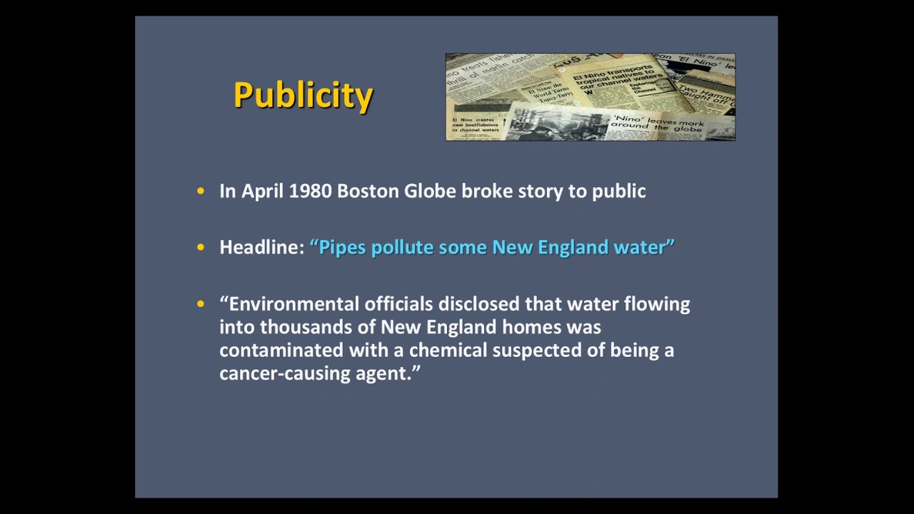 Toxic Legacy of Early Life Exposure to Tetrachloroethylene contaminated Drinking Water
