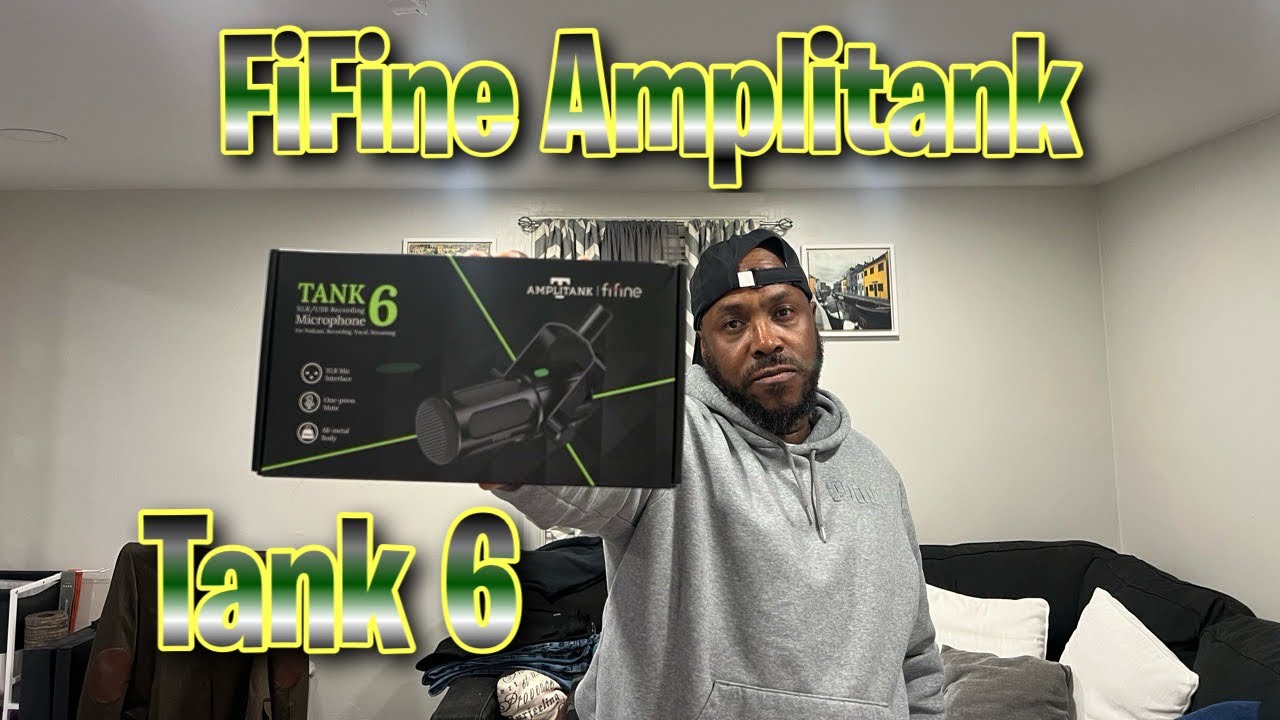 FIFINE AMPLITANK TANK 6 | FIFINE MICROPHONE | INEXPENSIVE AUDIO EQUIPMENT