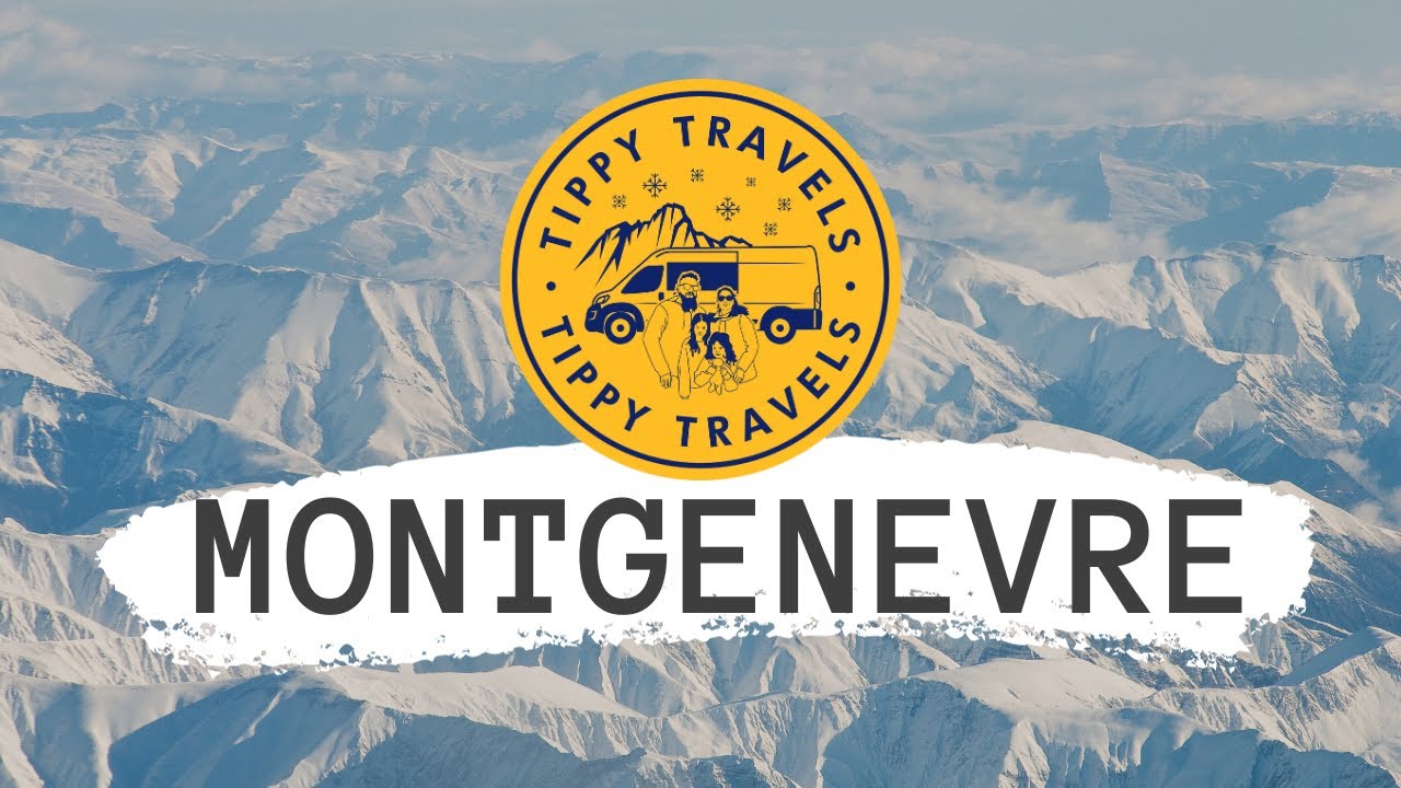 Montgenevre 2024 - Full tour of the Campsite / Aire - Winterised Campervan and Motorhome skiing