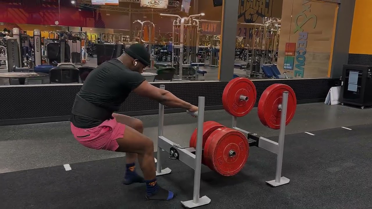 Leg workout day & using Dumbbells and plates 