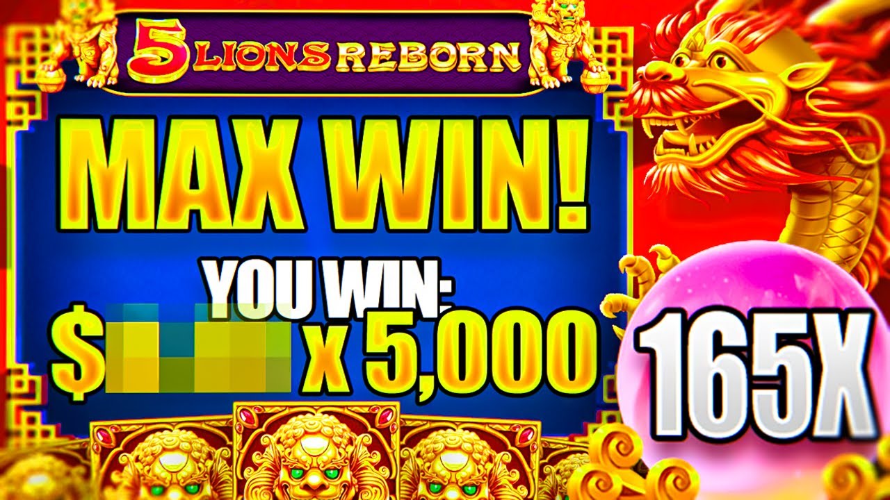 THE LONGEST OVERKILL 5000X MAX WIN EVER! (5 Lions Reborn)