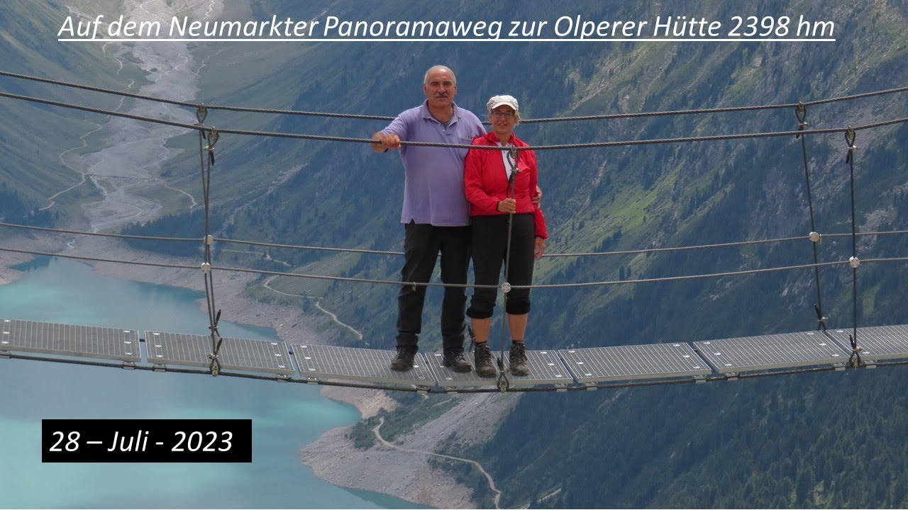 Bergtour: Über den Neumarkter Panorama Weg zur Olperer Hütte in den Zillertaler Alpen.