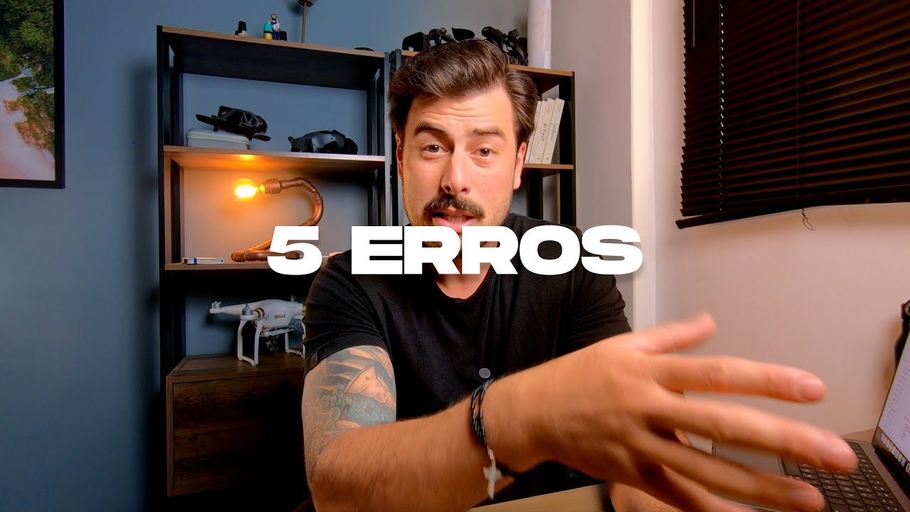 5 Erros Que Estão Acabando com a Qualidade dos Seus Vídeos (E Como Corrigir)