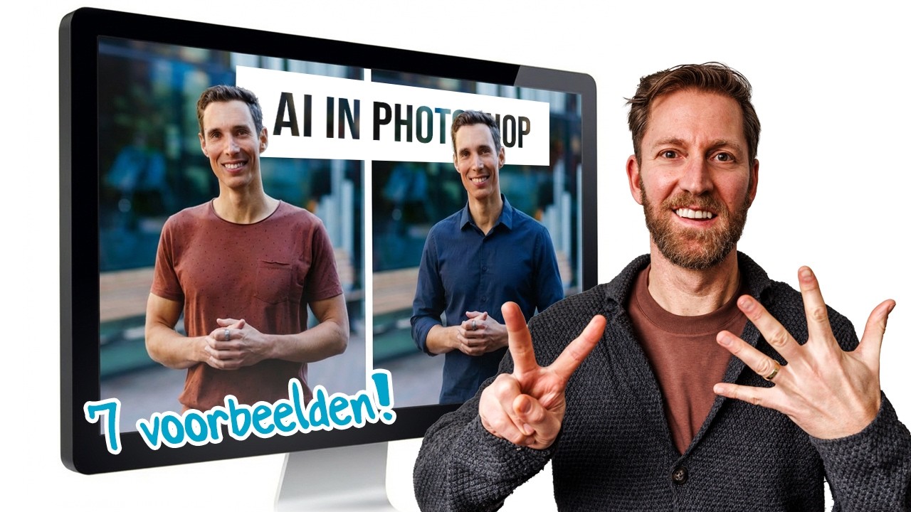 Generatief vullen (AI) in Photoshop 2026: 7 voorbeelden + tips