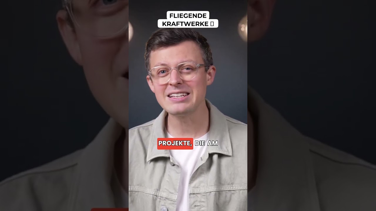 Fliegende Kraftwerke 🤯